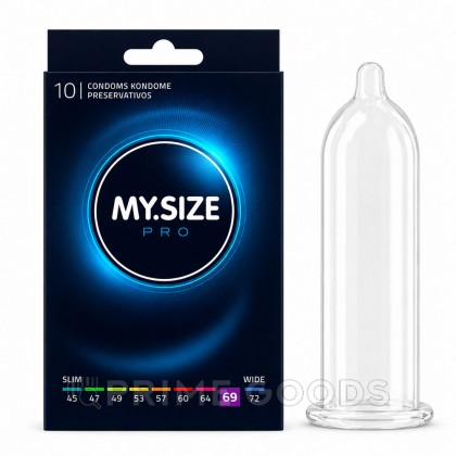 Презервативы MY.SIZE PRO 69, 10 шт от sex shop primegoods