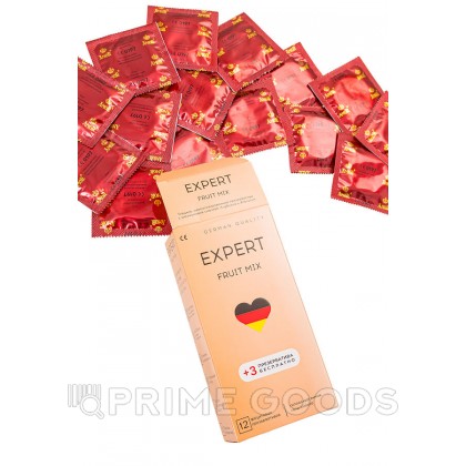 Презервативы EXPERT FRUIT MIX № 12+3 (с фруктовым ароматом), 12+3 шт. от sex shop primegoods фото 2