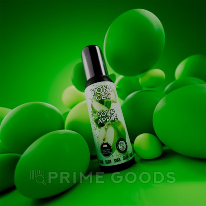 Лубрикант для орального секса SGAN Sensual со вкусом кислого яблока, 100 мл от sex shop primegoods фото 9