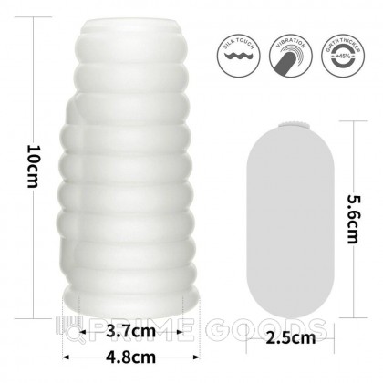 Насадка на пенис с вибрацией Wave Knights Ring  (10*3,7) от sex shop primegoods фото 6