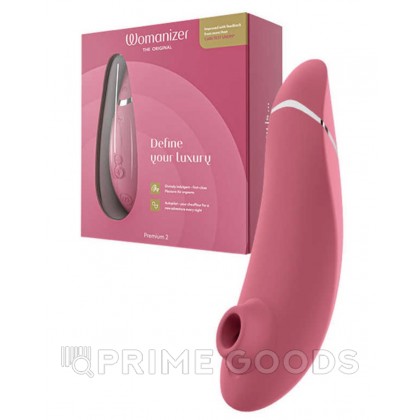 Бесконтактный клиторальный стимулятор Womanizer Premium 2 розовый от sex shop primegoods фото 10