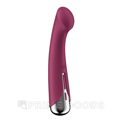 Вибратор для точки G с ротацией Satisfyer Spinning G-Spot 1 красный от sex shop primegoods фото 7