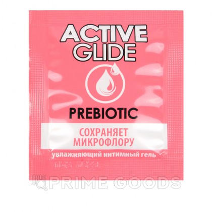Увлажняющий интимный гель ACTIVE GLIDE PREBIOTIC 3 г от sex shop primegoods