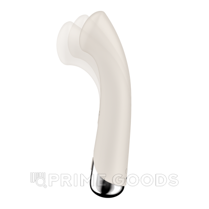 Вибратор для точки G с ротацией Satisfyer Spinning G-Spot 1 бежевый от sex shop primegoods фото 7