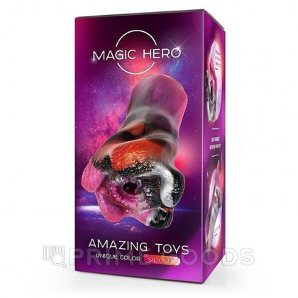 Мастурбатор Magic hero разноцветный (21 см) от sex shop primegoods фото 2
