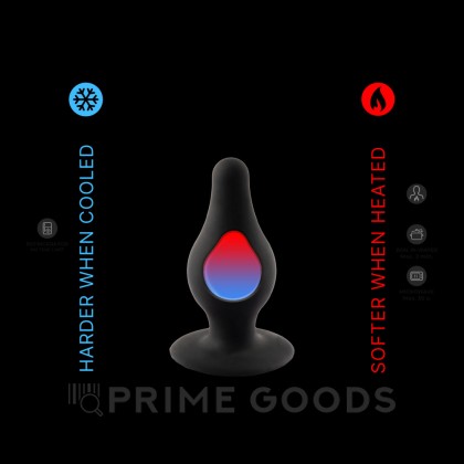 Анальный плаг черный  MODEL 2 от SILEXD (S: 7,2*3 см.) от sex shop primegoods фото 4