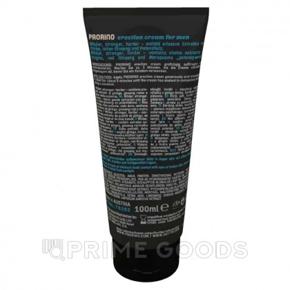 Крем для мужчин PRORINO Erection Cream, 100 мл от sex shop primegoods фото 3
