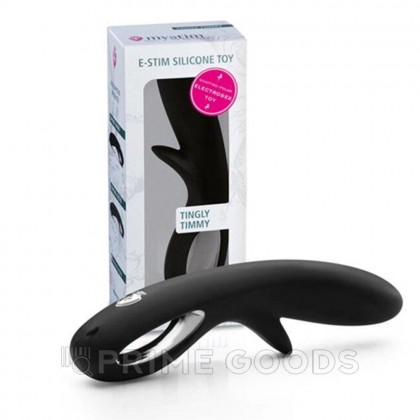 Стимулятор Mystim Tingly Timmy E-Stim серебряный (электростимуляция) от sex shop primegoods фото 4