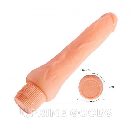 Вибратор-реалистик Barbara (25×4 см) от sex shop primegoods фото 6