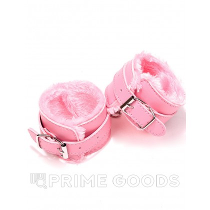 Наручники на меху SM Bondage Pink от sex shop primegoods