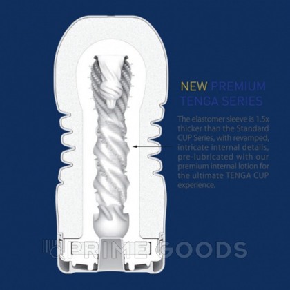 TENGA PREMIUM Мастурбатор Rolling Head CUP от sex shop primegoods фото 2