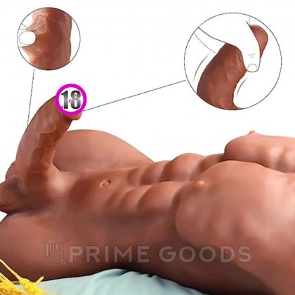 Спортивное мужское тело с фаллоимитатором (8,5 кг.) от sex shop primegoods фото 4