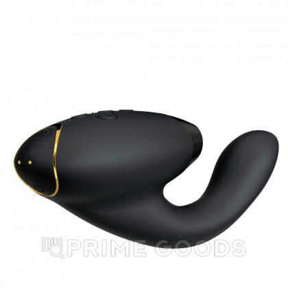 Бесконтактный клиторальный стимулятор Womanizer Duo 2, черный от sex shop primegoods фото 3