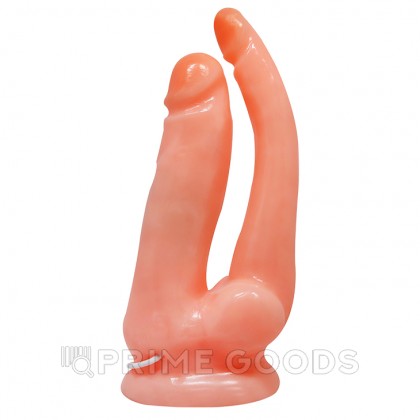 Вибратор анально-вагинальный на присоске от sex shop primegoods