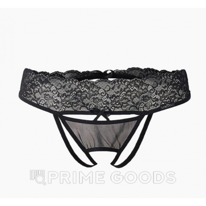 Трусики кружевные с доступом Le Frivole Easy to love, S-M/42-44 от sex shop primegoods фото 2