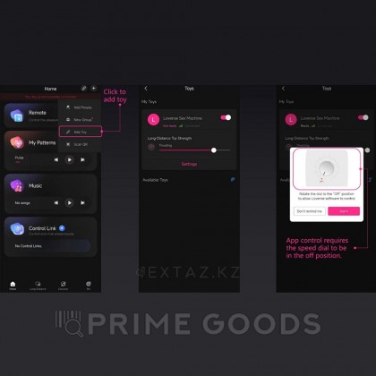 Компактная универсальная секс-машина Lovense Mini Sex Machine (управление через приложение) от sex shop primegoods фото 9