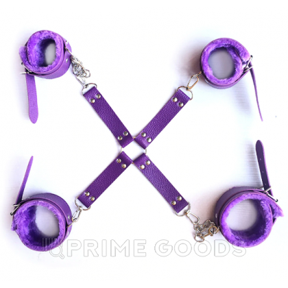 БДСМ набор 10 предметов, фиолетовый от sex shop primegoods фото 13
