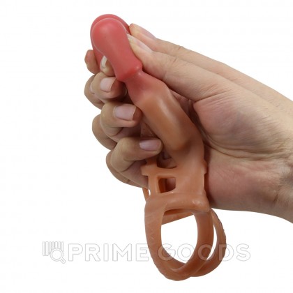 Вибронасадка на пенис с подхватом «Preston» от sex shop primegoods фото 6