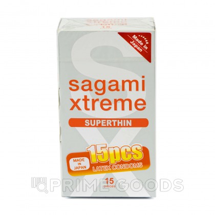 Презервативы SAGAMI Xtreme 0.04мм ультратонкие 15шт. от sex shop primegoods