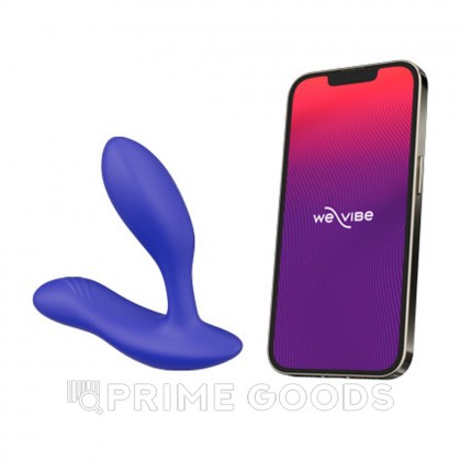Массажер простаты We-Vibe Vector+ синий от sex shop primegoods фото 2