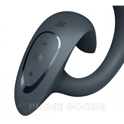 Вибратор-кролик с двойной стимуляцией G for Goddess 1 темно-серый от Satisfyer от sex shop primegoods фото 3