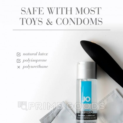 Водно-силиконовый лубрикант /  JO Lubricant Hybrid 2 oz, 60 мл от sex shop primegoods фото 3