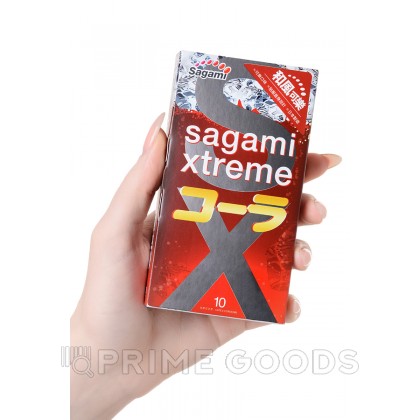 Презервативы SAGAMI Xtreme Cola 10 шт. (латексные со вкусом колы) от sex shop primegoods фото 2