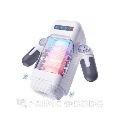 Инновационный робот-мастурбатор Game Cup (белый) от sex shop primegoods