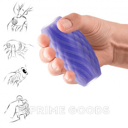 Мастурбатор яйцо «Pretty Love Athena» фиолетовый от sex shop primegoods фото 5