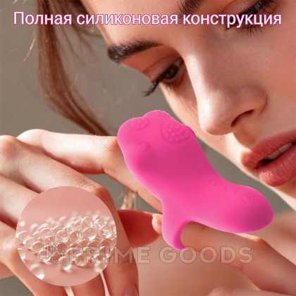 Вибростимулятор на палец Kitty от sex shop primegoods фото 5