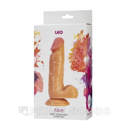 Реалистичный фаллоимитатор Leo от Alive (17*3.8 см.) от sex shop primegoods фото 4