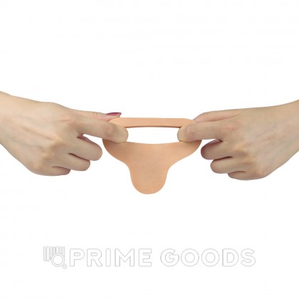 Фаллос-насадка для двойного проникновения (14,7 см.)  от sex shop primegoods фото 3