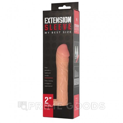 Насадка-удлинитель с кольцом Extension sleeve от sex shop primegoods фото 2
