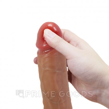 Реалистичный фаллоимитатор на присоске Mendel (25,5*5,6 см) от sex shop primegoods фото 7