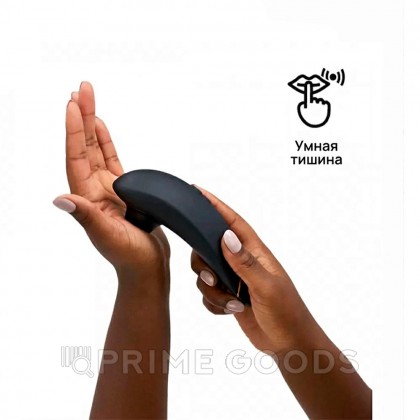 Бесконтактный клиторальный стимулятор Womanizer Premium 2 черный от sex shop primegoods фото 5