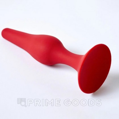 Анальная пробка Gravity, цвет бордовый (M) от sex shop primegoods фото 3