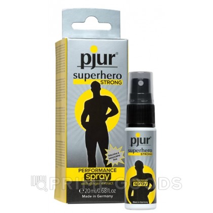 Спрей pjur Superhero Strong Spray на водной основе, 20 мл от sex shop primegoods