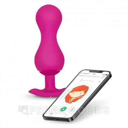 Gvibe Gballs 3 App Petal Rose - умный тренажёр Кегеля, 8х3 см от sex shop primegoods