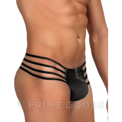 Мужские трусики с молнией Zipper Black (L) от sex shop primegoods фото 5