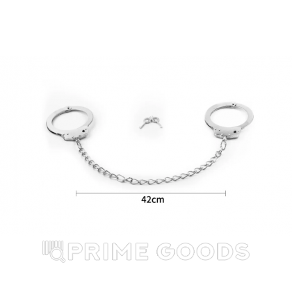 Оковы металлические для ног- FETISH PLEASURE от sex shop primegoods фото 3