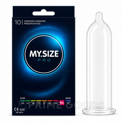 Презервативы MY.SIZE PRO 64, 10 шт от sex shop primegoods