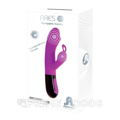 Вибратор-кролик Ares 2.0 от Adrien Lastic (20,6 *3,8 см) от sex shop primegoods фото 2