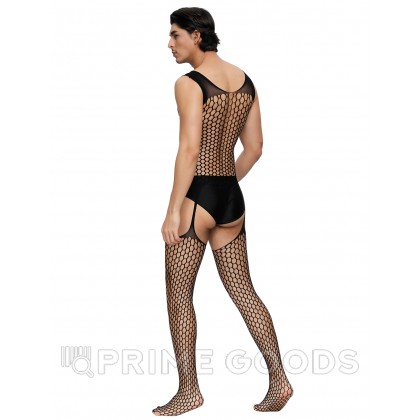 Боди сетка с чулками для мужчин (OS) от sex shop primegoods фото 3