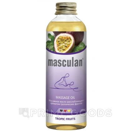 Массажное масло расслабляющее с ароматом тропических фруктов Masculan 200 мл от sex shop primegoods