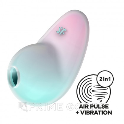 Клиторальный стимулятор Satisfyer Pixie Dust (воздушная стимуляция + вибрация) мятно-розовый от sex shop primegoods