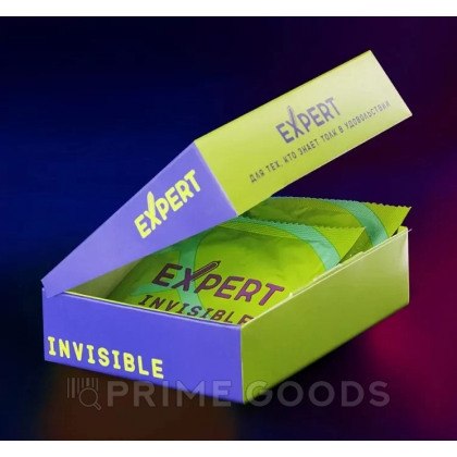 Презервативы EXPERT INVISIBLE № 3 (особо тонкие), 3 шт. от sex shop primegoods фото 3