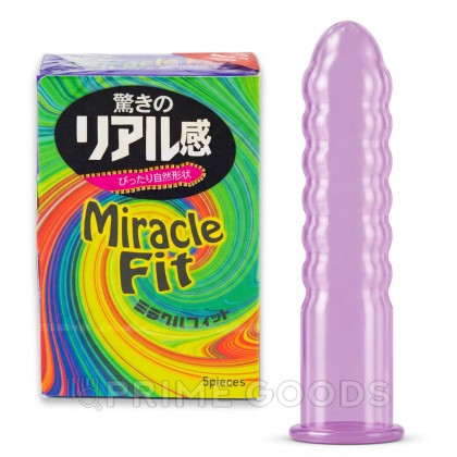Презервативы SAGAMI Miracle Fit 5 шт. (анатомическая форма) от sex shop primegoods