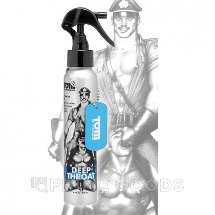 Спрей Глубокая глотка - Tom of Finland Deep Throat. 118 мл от sex shop primegoods фото 2