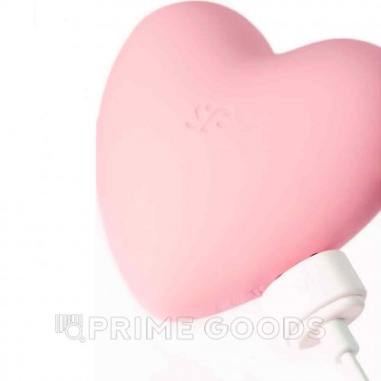 Вакуумный стимулятор Cutie Heart light Satisfyer розовый от sex shop primegoods фото 11