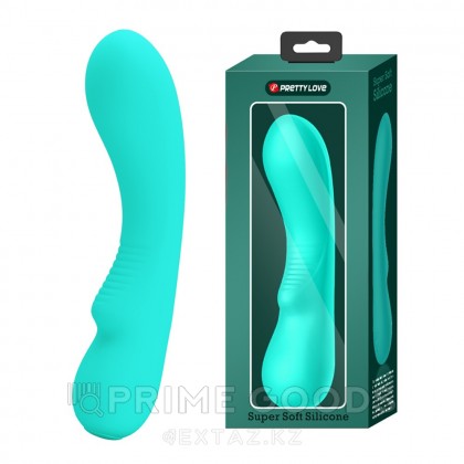 Вибратор Matt Super Soft (19 см) бирюзовый от sex shop primegoods фото 2